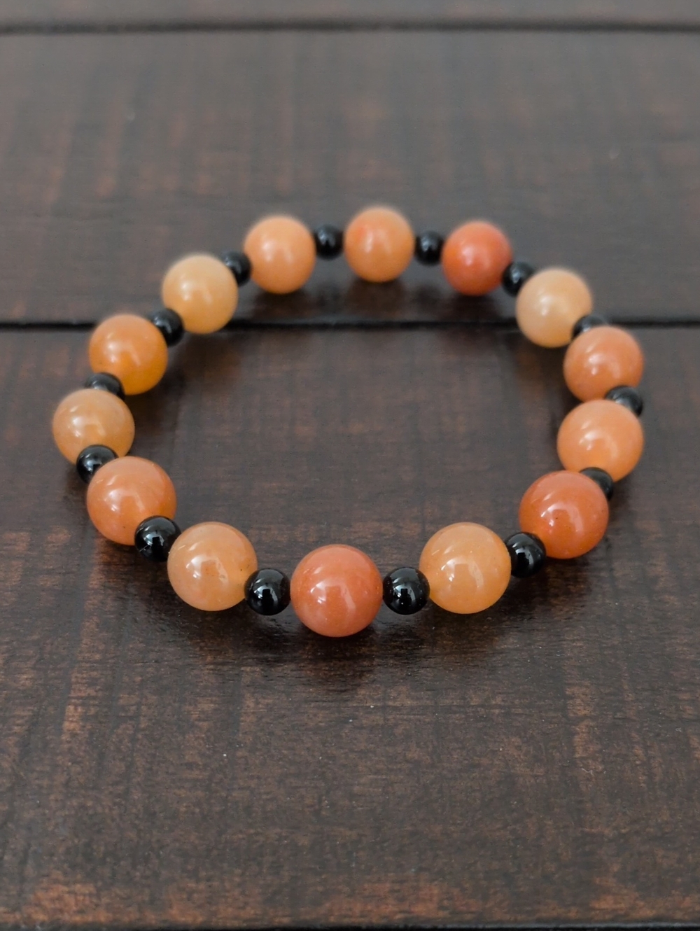 Halloween Beaded Stretch Bracelet